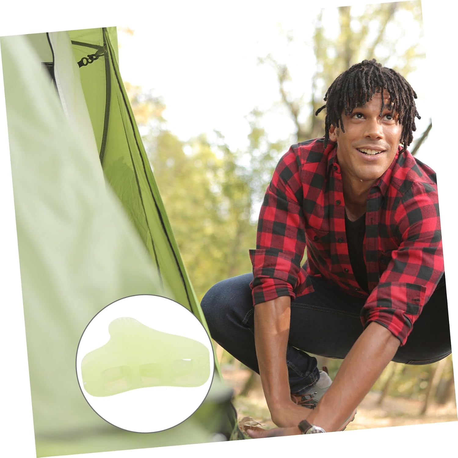 30pcs Tent Rope Fasteners Lightweight Tent Rope Tighteners for Windproof Cord Buckles for Easy Fixing and Securing