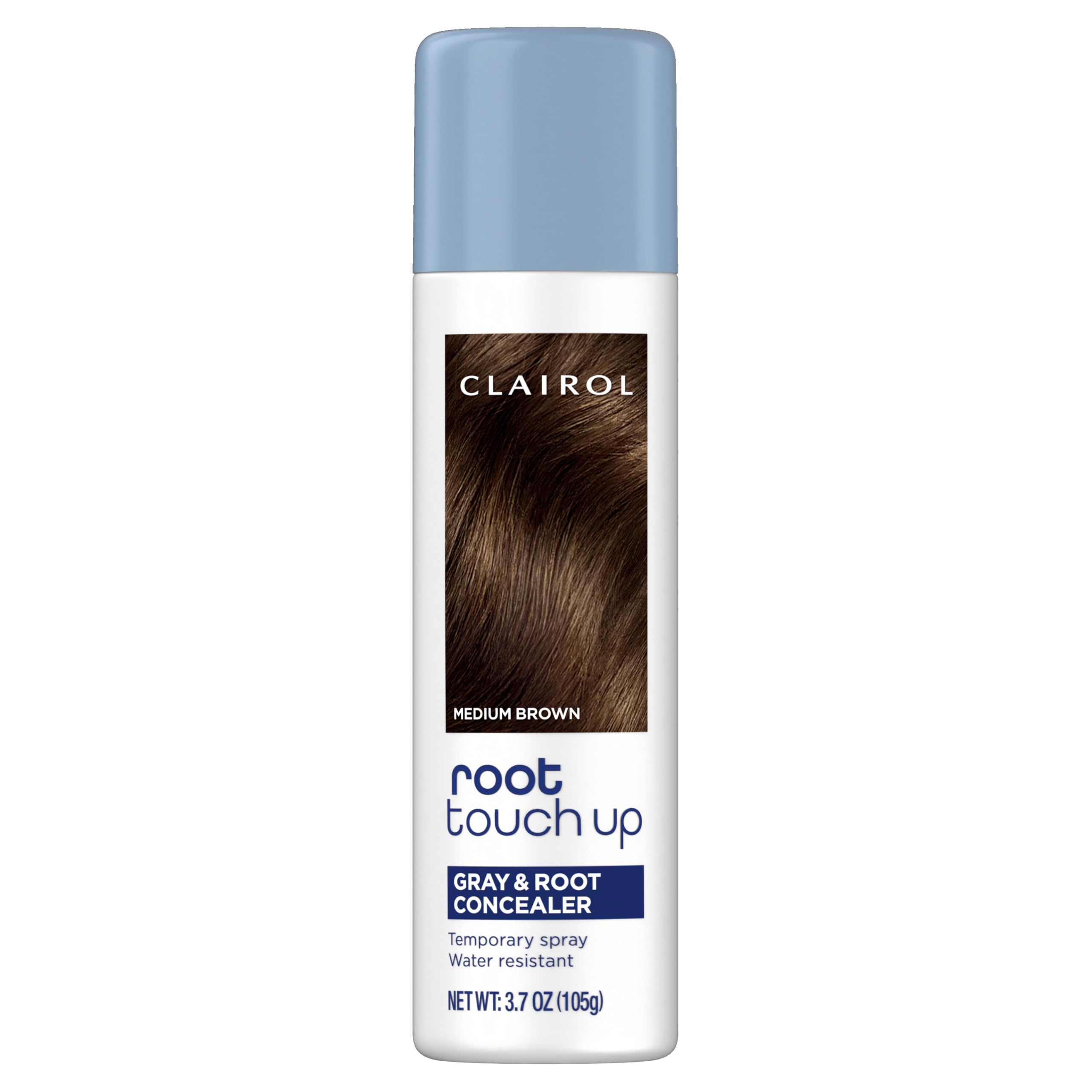 Clairol Root Touch-Up Temporary Hair Coloring Spray, Medium Brown Hair Color, Pack of 1