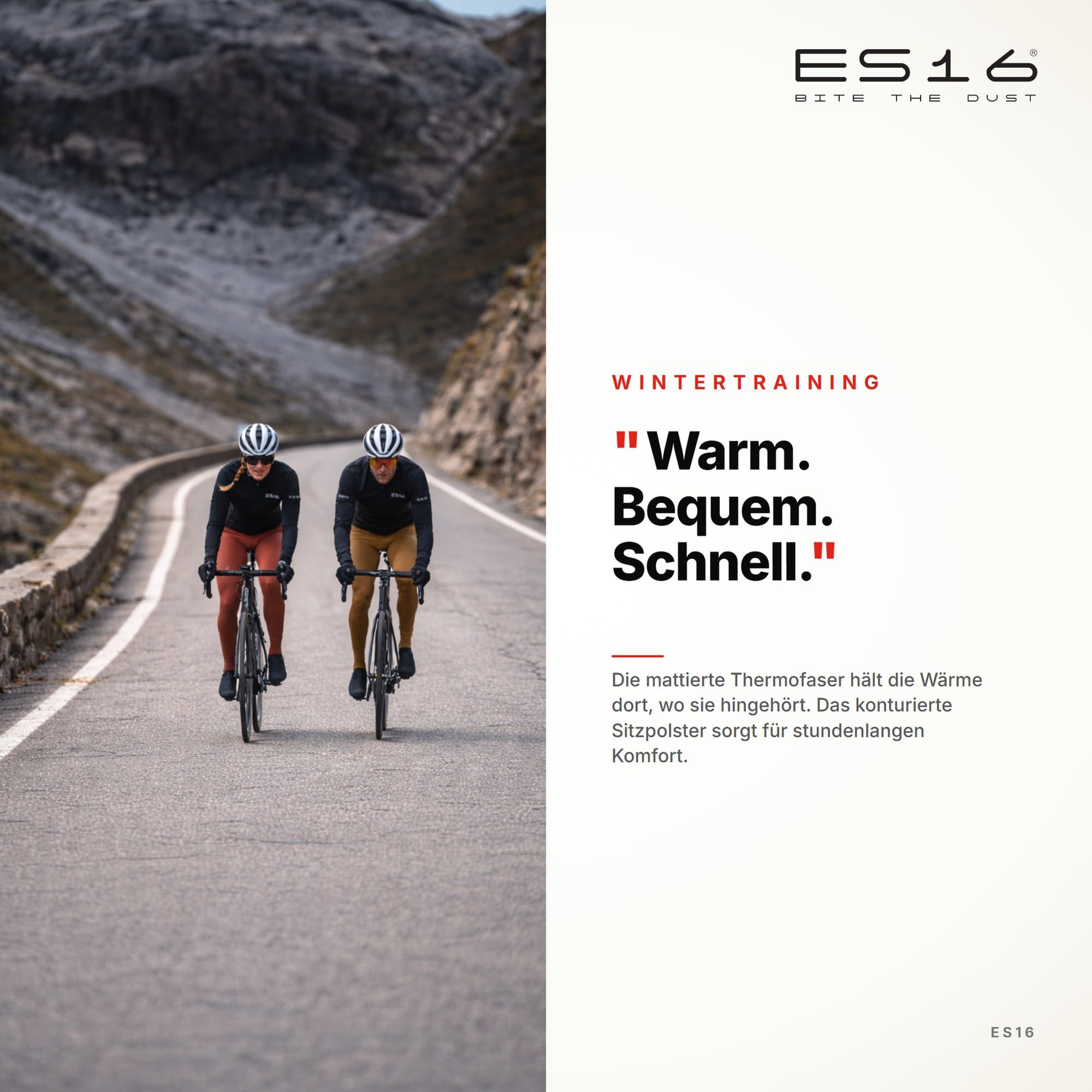 Culote Largo de Invierno Unisex | Bib Tight Térmico Premium con Badana, Protección Cortavientos y Anti-frío para Ciclismo 5-15°C, Tirantes Malla y Reflectantes