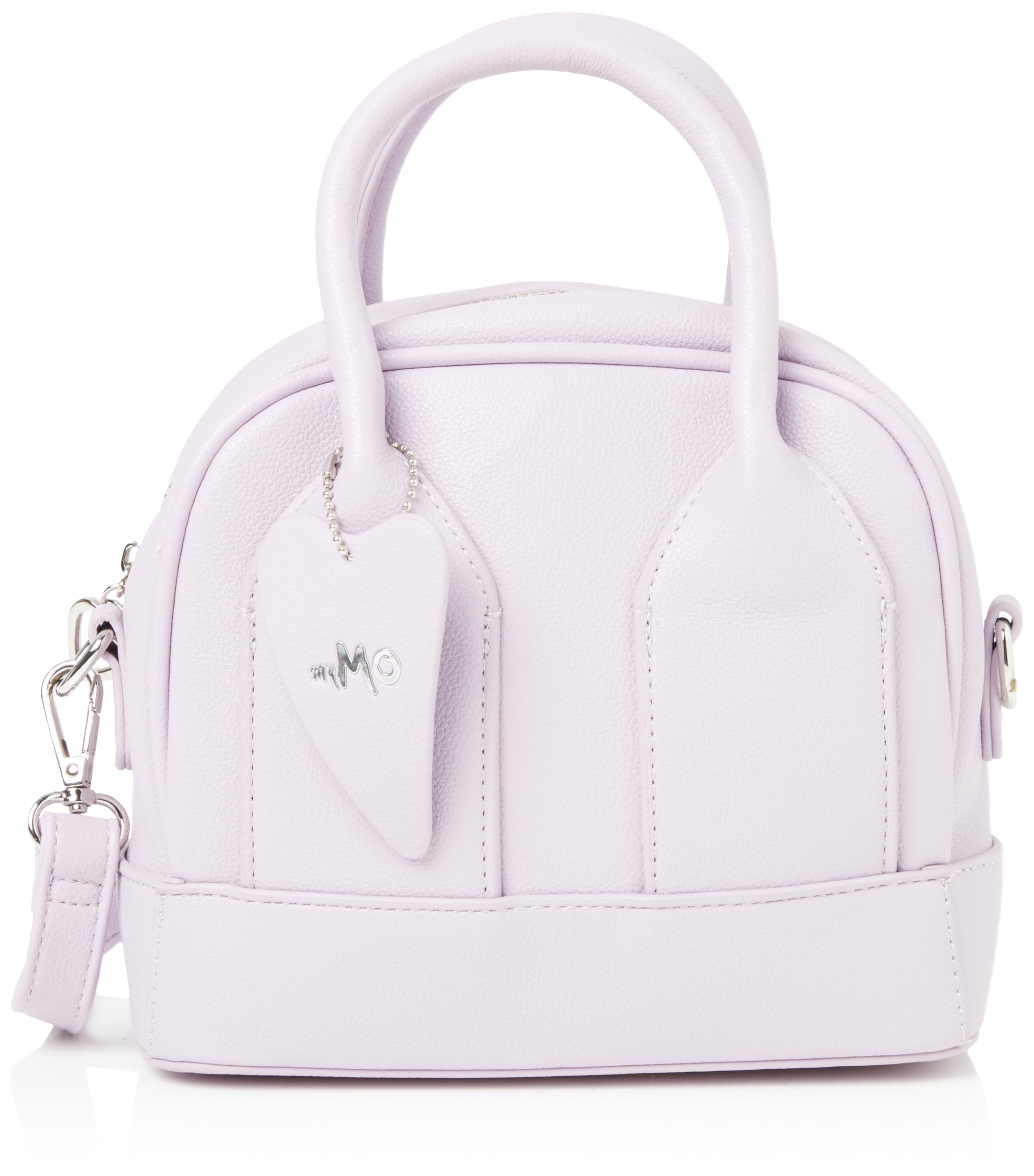 UCY Women Bowling Bag Handbag with Shoulder Strap, Lilac, One Size