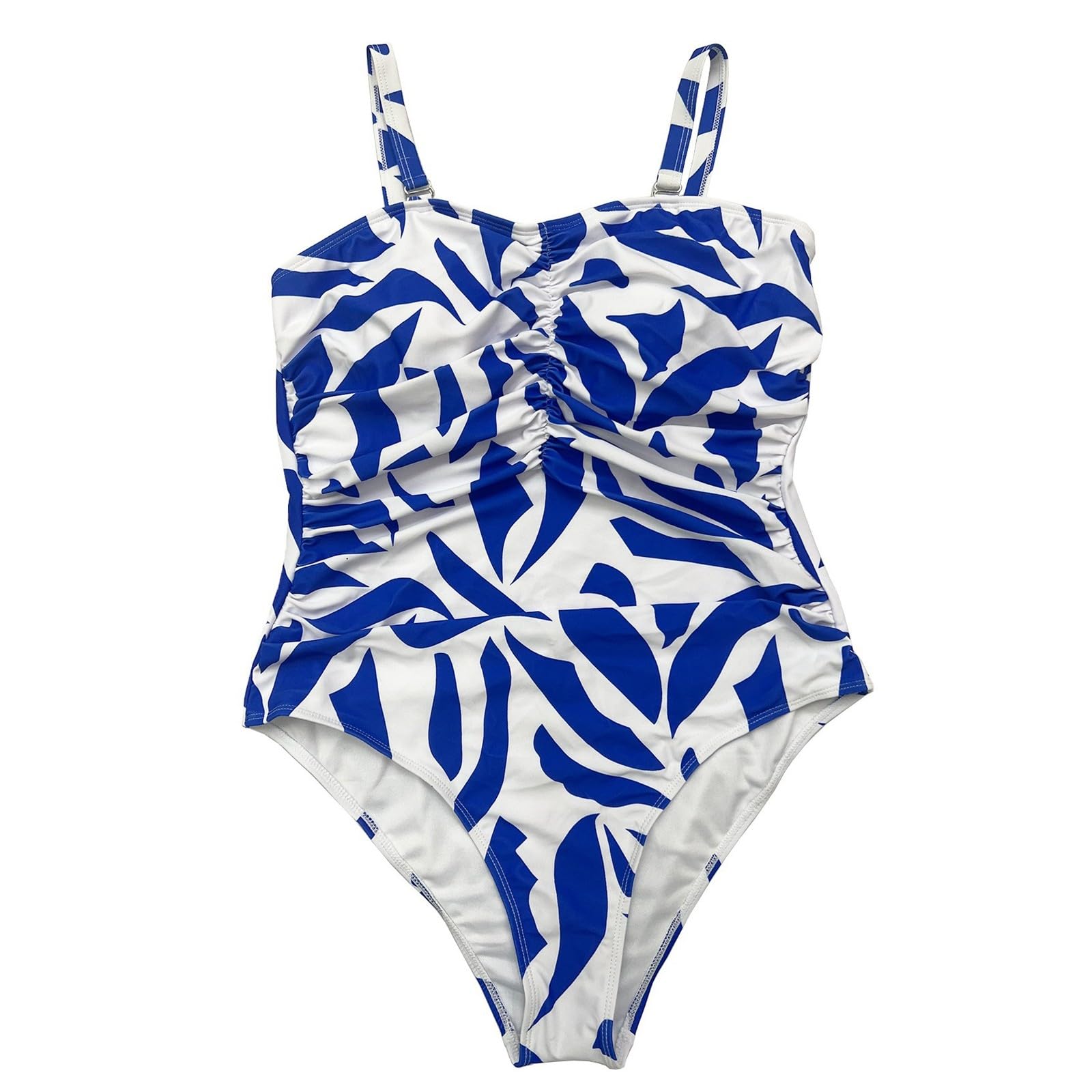 Costume da Bagno Intero Donna Spa Swimsuit Brasiliana con Stampa Vintage Monokini Coppe Imbottiti Mare Un Pezzo Spiaggia Moda Beachwear Sexy Piscina#2