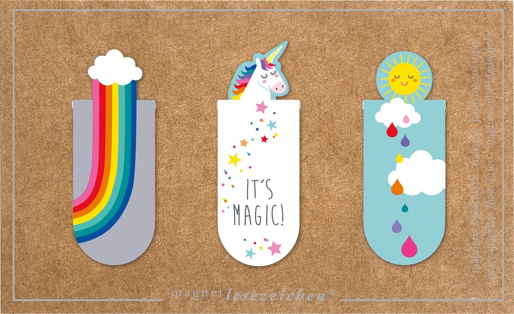 moses. It's Magic 31132 Magnetic Bookmarks Set of 3 Charming Illustrated      Accessory – March 7, 2018