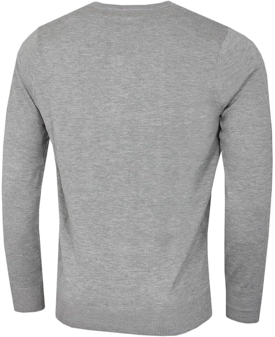 Calvin Klein Men's V-Neck Sweater - Grey Marl - M