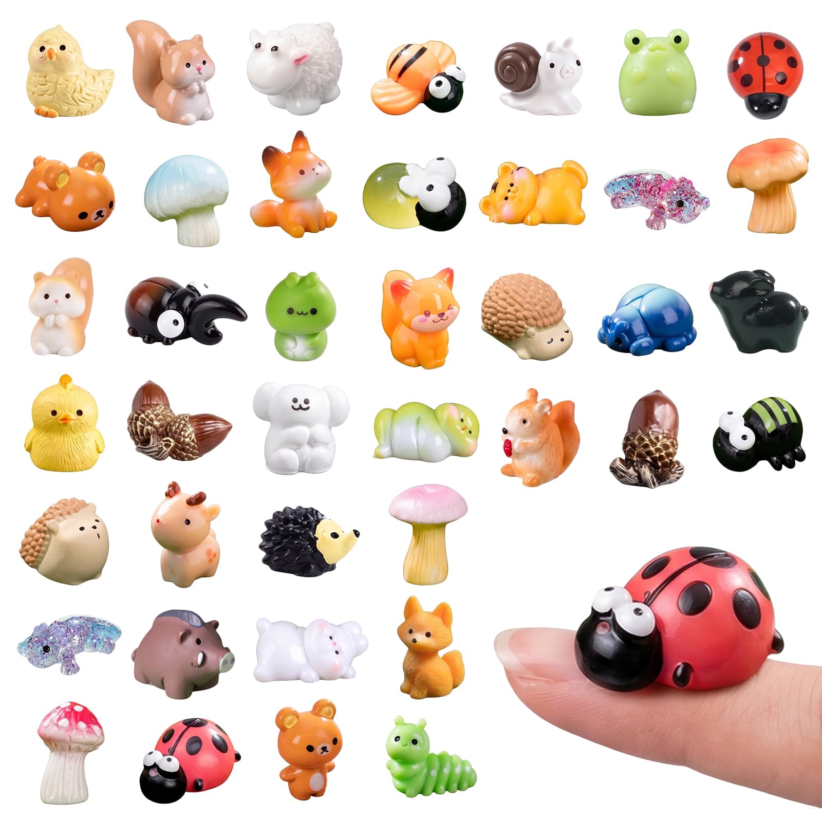 Zerobe Mini Resin Animals - Collectible Figurines -11 Zerobe Mini Resin Animals - Collectible Figurines -11