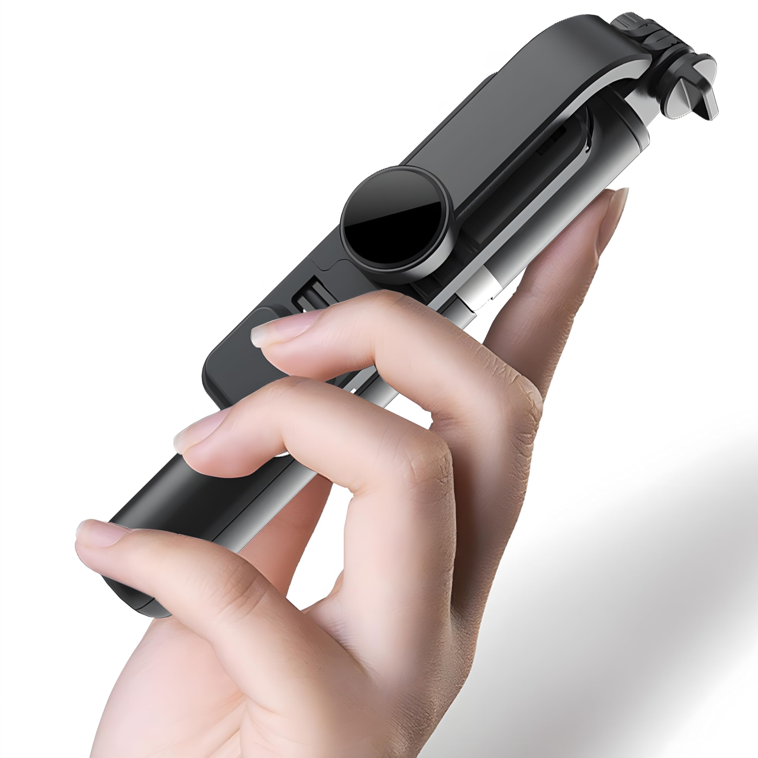 Retoo Selfie Stick Bluetooth Statyw Wysuwany Do 104 cm Telefon komórkowy Obrotowy 360° Stojak Bezprzewodowy Pilot Zdalnego Sterowania Smartfony