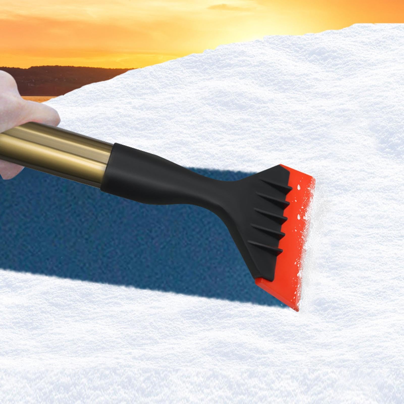Raschietti Ghiaccio per Parabrezza Auto Rimuovi e Pulitore Parabrezza | Spazzola Raschietto Neve Auto Per SUV Camion Parabrezza Outdoor Inverno Manutenzione Guida Pendolarismo Quotidiana