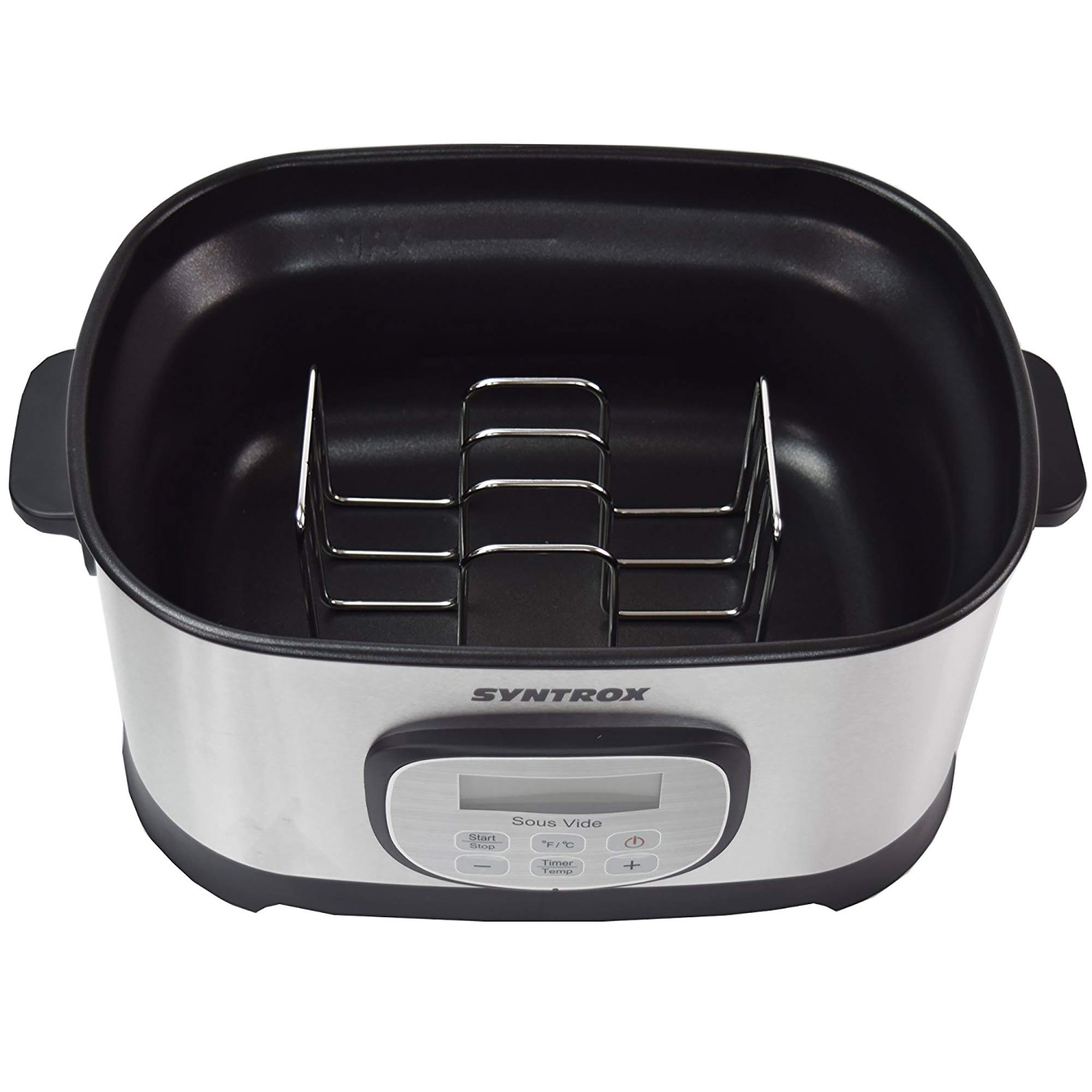 Syntrox Germany Sous Vide Kocher Multikocher, Vakuumgarer, Slow Cooker Langsamgarer, Schongarer der Premiumklasse