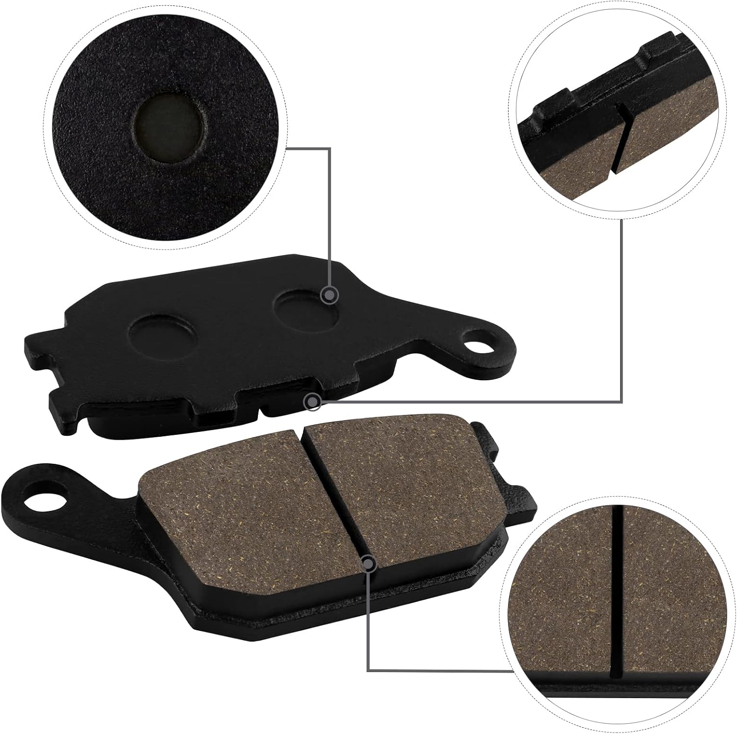 tylne okładziny hamulcowe do CB600 F CB 600F CB600F CB 600 F Hornet 1998 1999 2000 2001 2002 2003 2004 2005 2006-2012