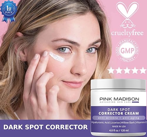 Miniatura 4 de Crema corrector de manchas oscuras antienvejecimiento para rostro y cuerpo, fabricado en Estados Unidos, removedor de manchas de la edad nutritiva