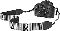 Vista 11 de MoKo Correa para cámara, correa de cámara tejida de algodón, correa universal ajustable para cuello y hombro para videocámara, binoculares y cámaras