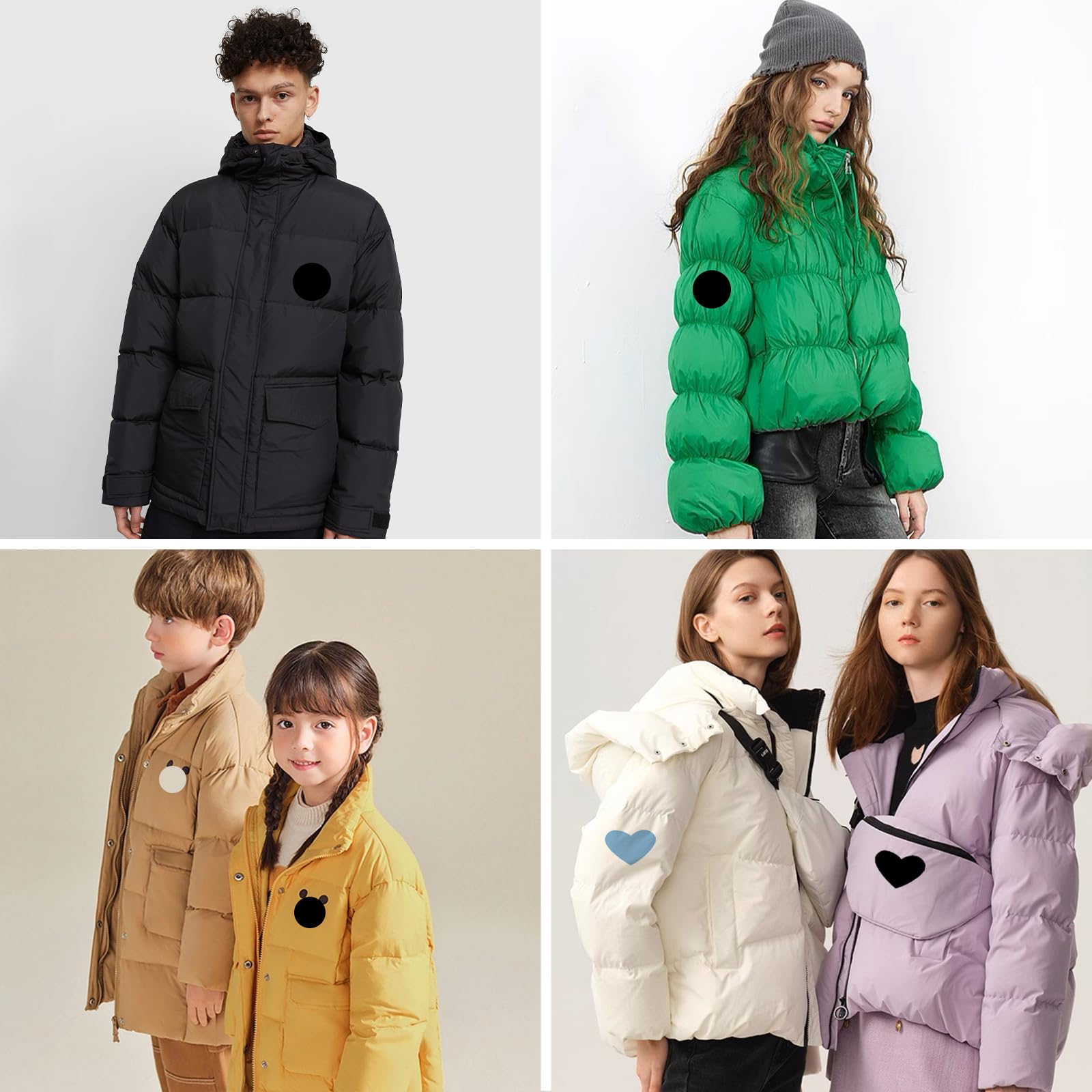 EUDUQ Set di Riparazione per Piumino da 10 Fogli, 110 Toppe in Nylon autoadesive, Diversi Colori per la Riparazione di Giacche, eletti, Capispalla, Sacco a Pelo