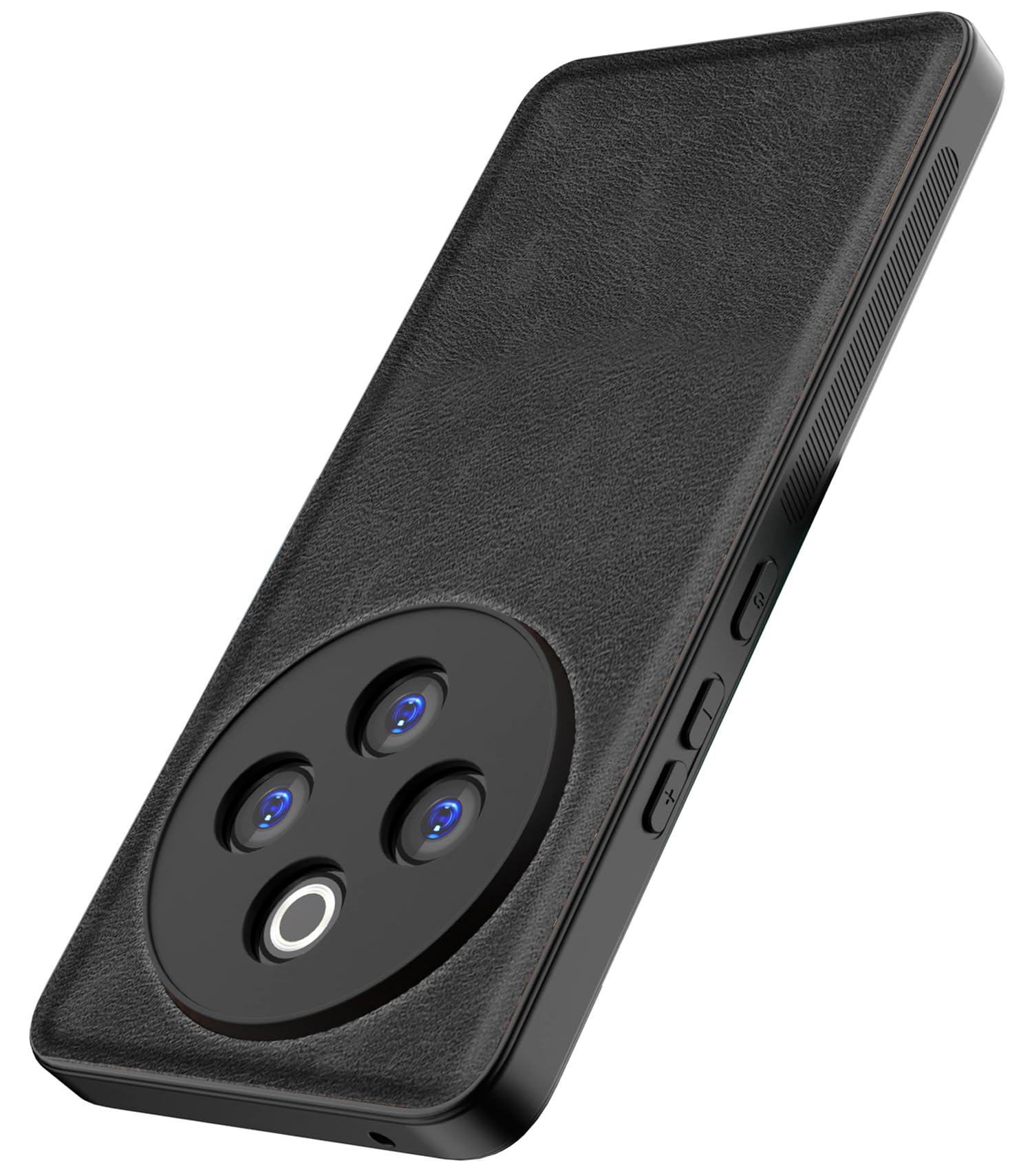 Kapa Tux Leather Back Cover for Iqoo Z10 5G / Vivo T4 5G Black - Image 1