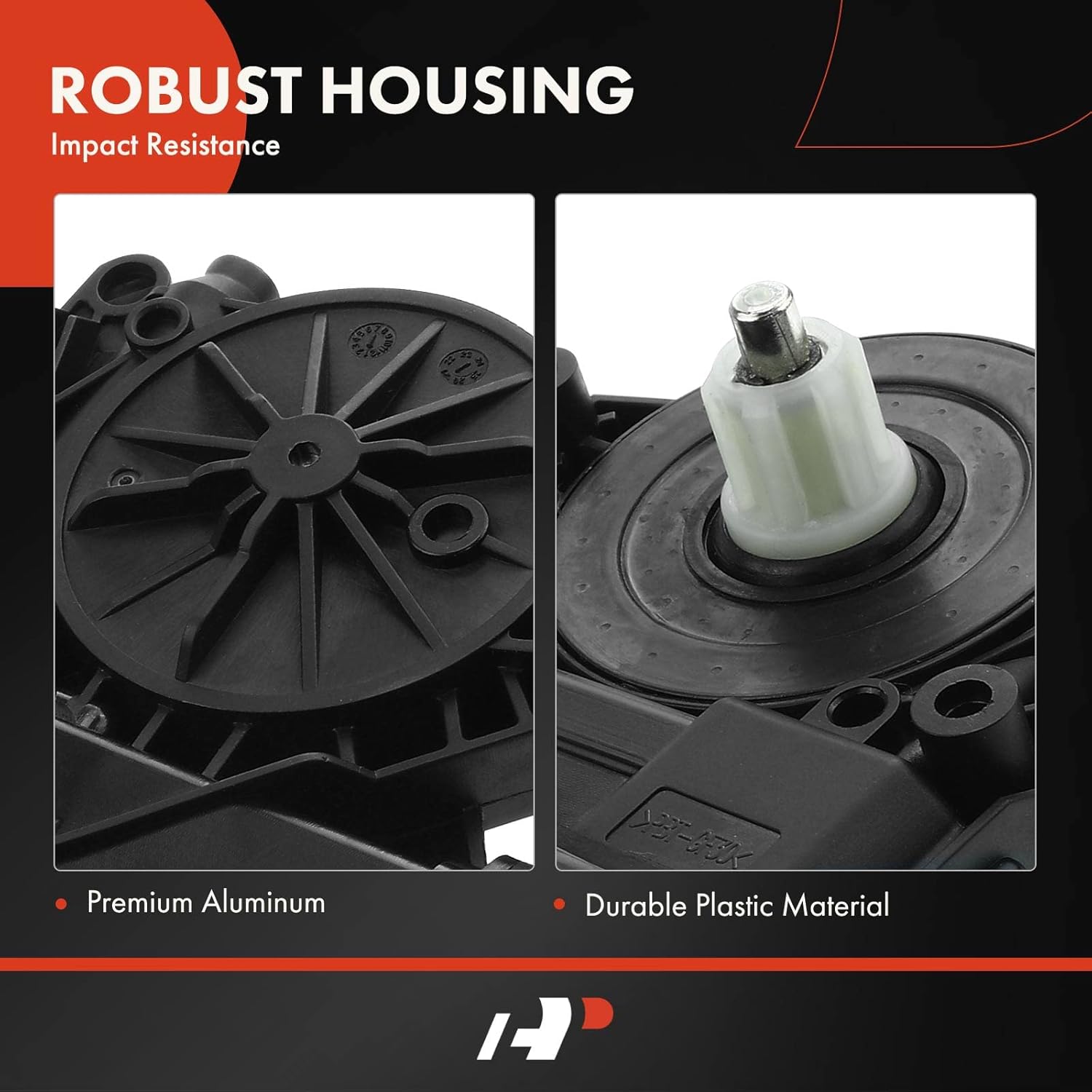 A-Premium Front Right Power Window Lift Motor Compatible with Ford F-150 2011 2012 2013 2014 Pickup, Passenger Side, with Anti-pinch, Replace# BL3Z1523200, BL3Z1523200A