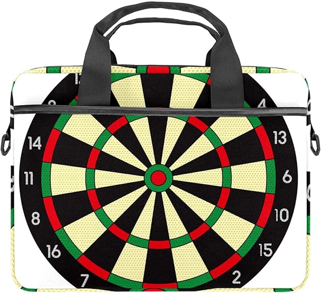Darts Board Sports Laptop Bag 14.5 Inch Briefcase Laptop