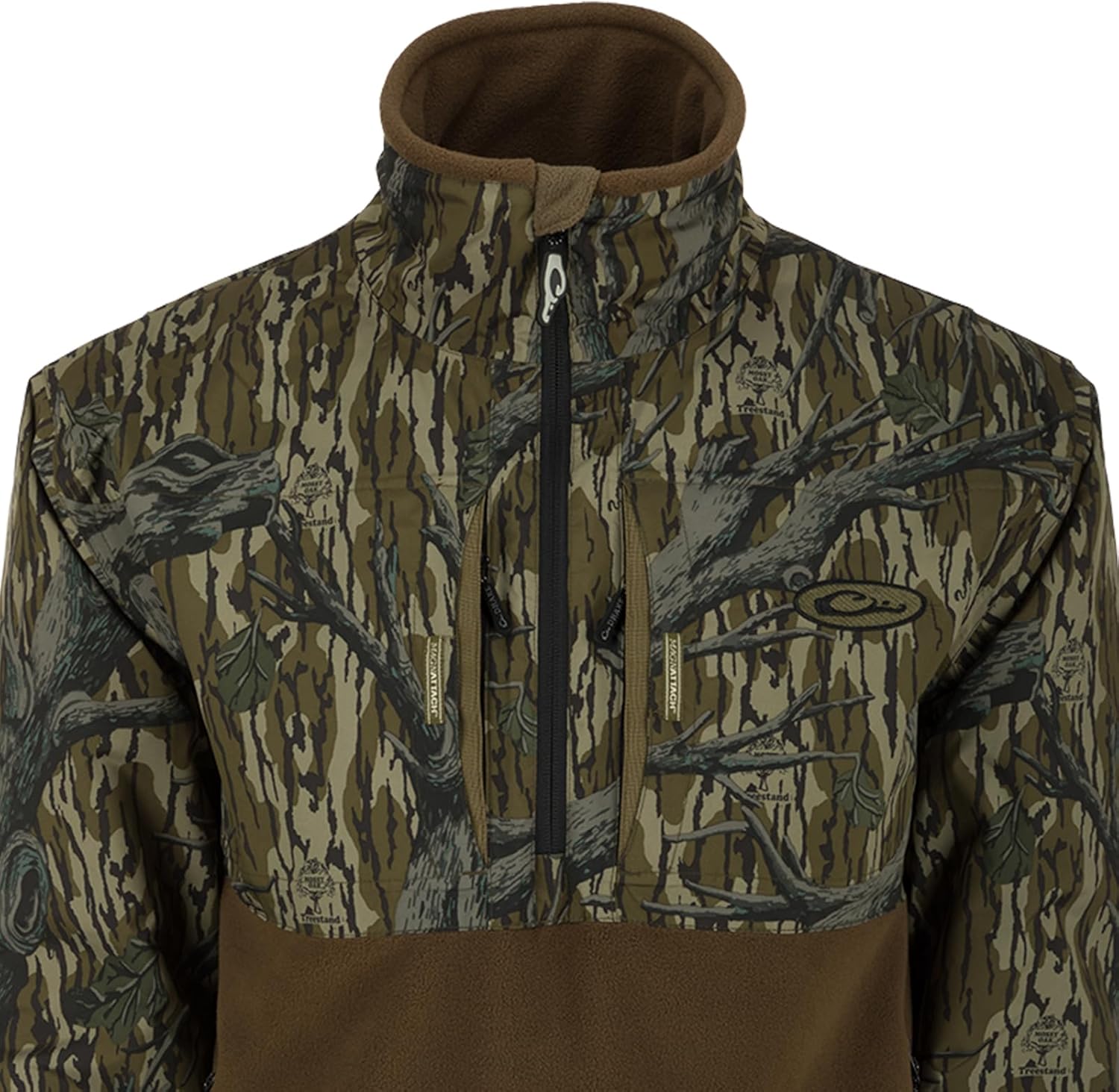 Drake Waterfowl® MST Guardian Eqwader™ Flex Fleece 1/4 Zip Pullover, Breathable & Waterproof Hunting Jacket - Image 3