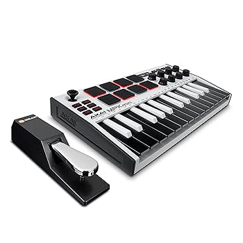 DTM・DAW Akai MPK mini mk3 Akai Professional MPK Mini Play MK3 & Headphones | IDJNOW