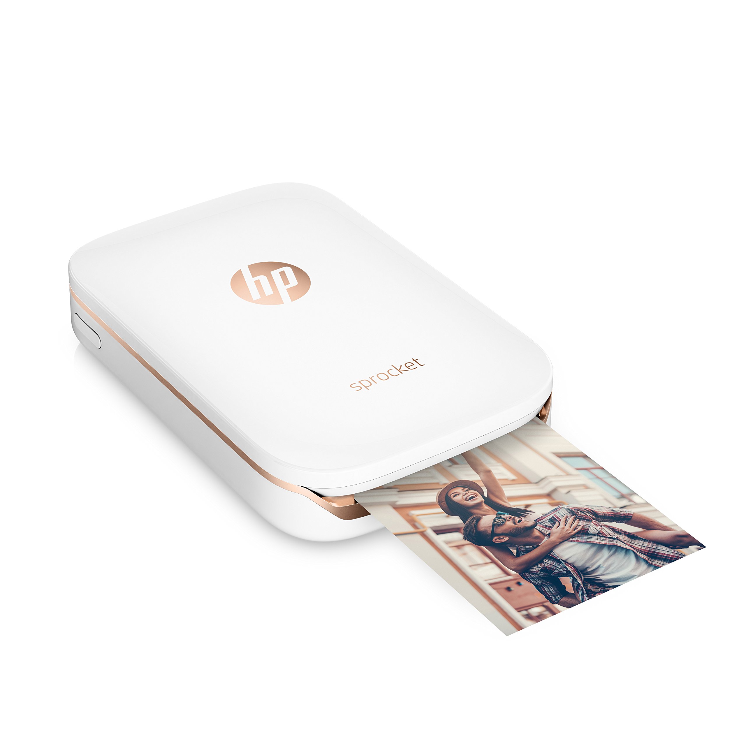 HP X7N07A Stampante Fotografica Portatile, Bianco