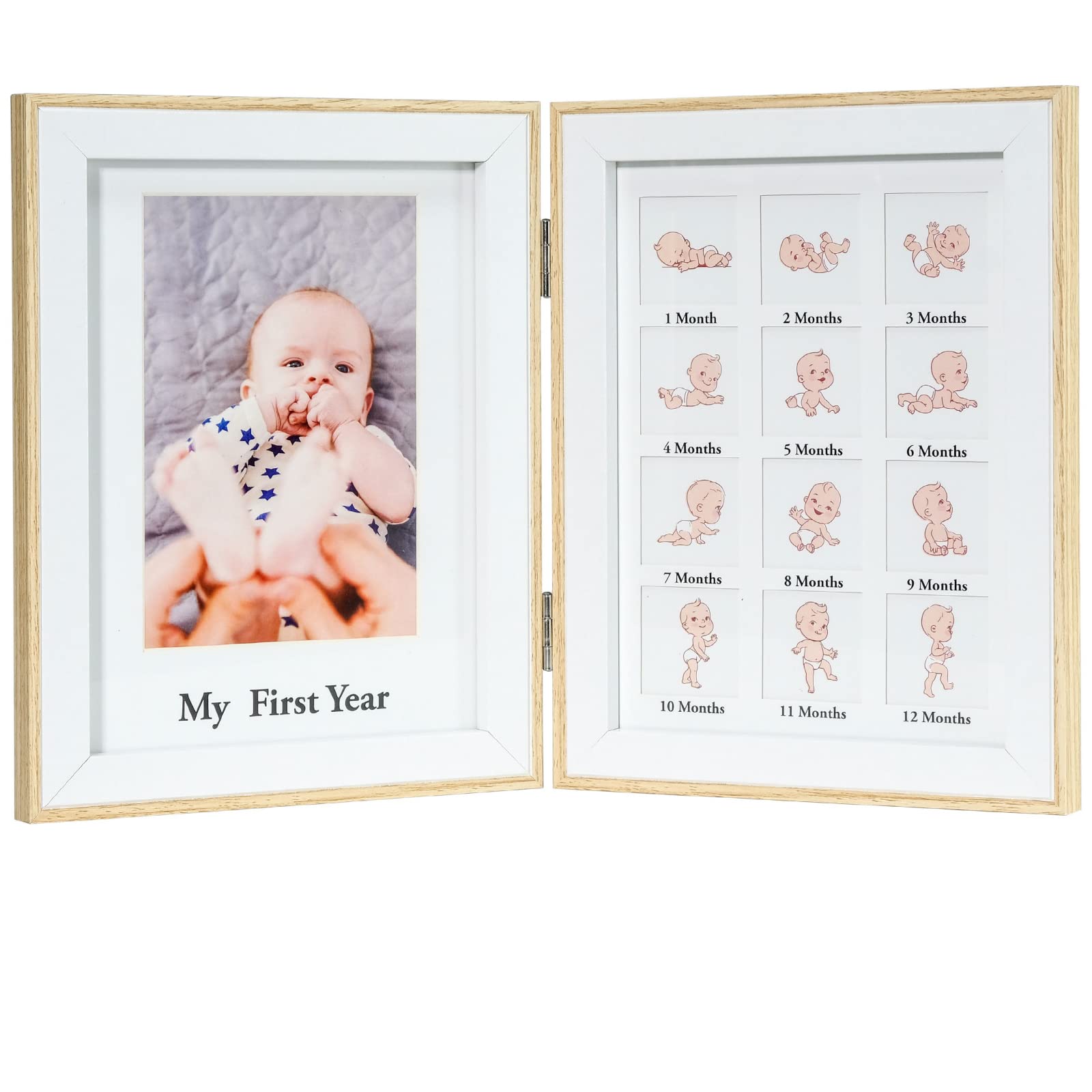 Excello Global ProductsFolding Baby's First Year Frame