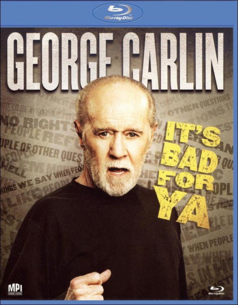 George Carlin DVD It's Bad for YA de importación del Reino Unido en formato europeo