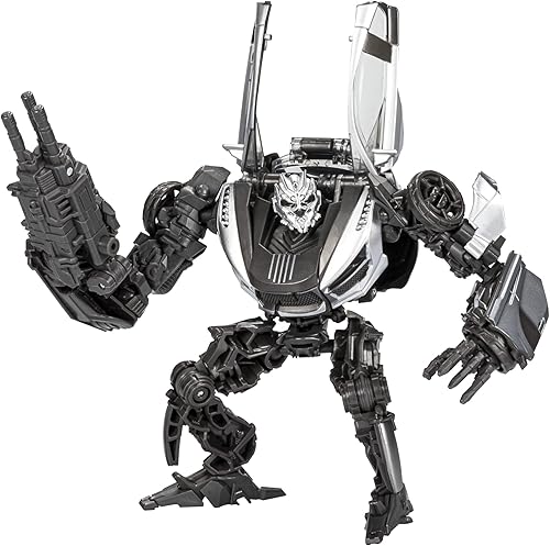 Transformers Toys Studio Series 88 Deluxe Class Revenge of The Fallen Sideways Figura de acción – A partir de 8 años, 4.5 pulgadas