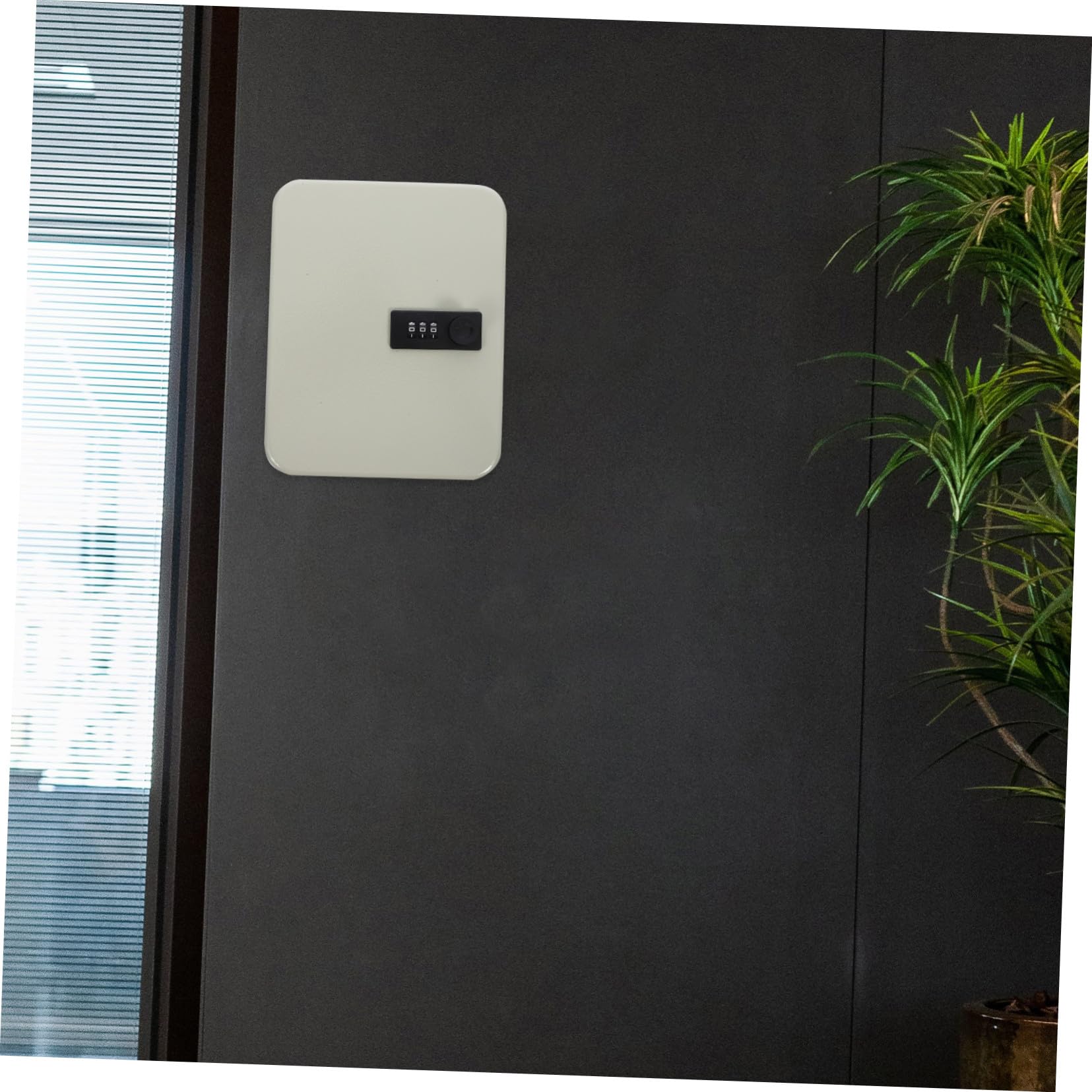 Boîte à clés murale en fer avec serrure sécurisée, pour la maison ou le bureau, comprend 20 étiquettes pour une identification facile