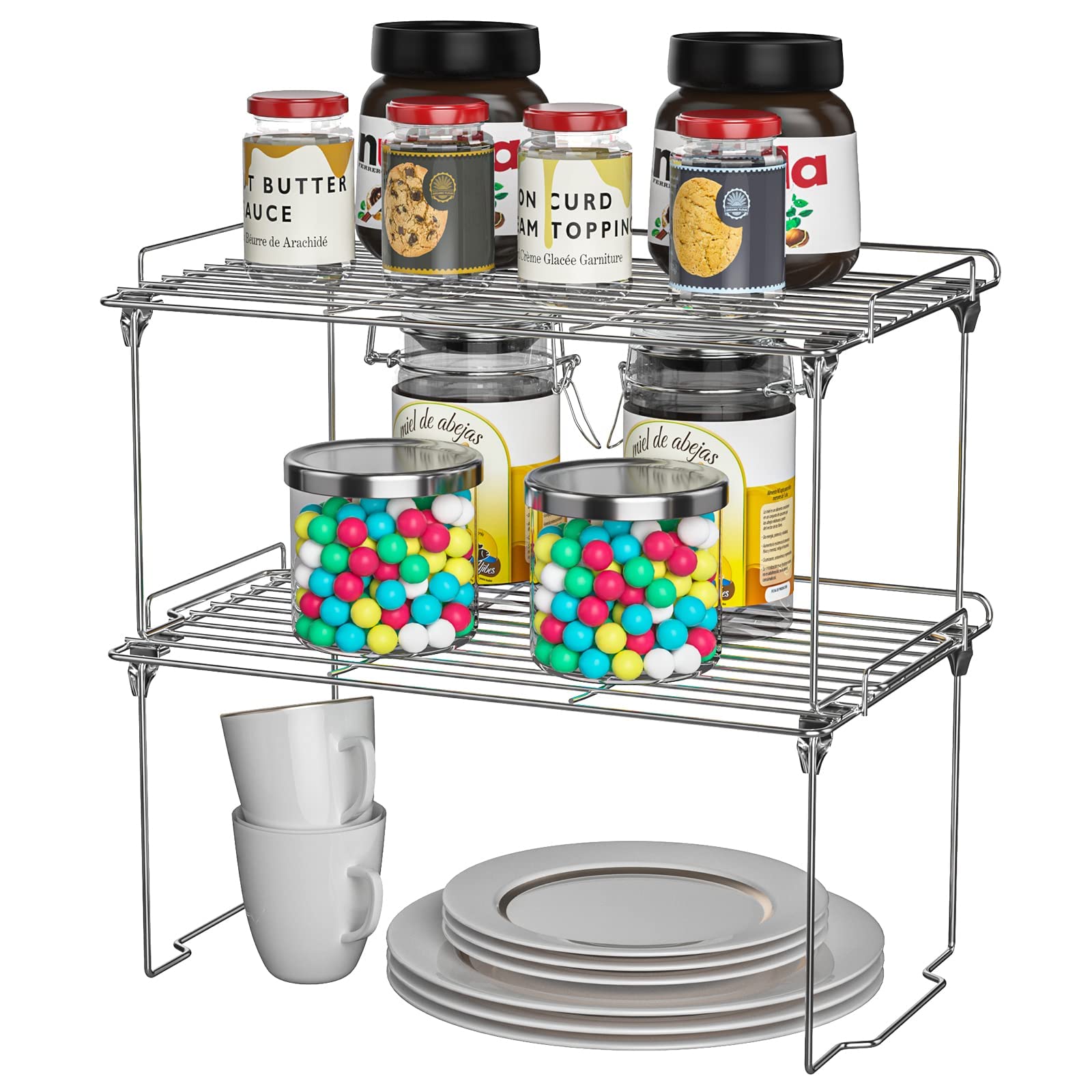 Buy HapiRm Kitchen Cupboard Organiser Shelf Organiser Kitchen Storage