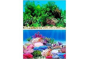 ZIIYAN Aquarium Background: Beautify Your Underwater World with Stunning Backdrop Art