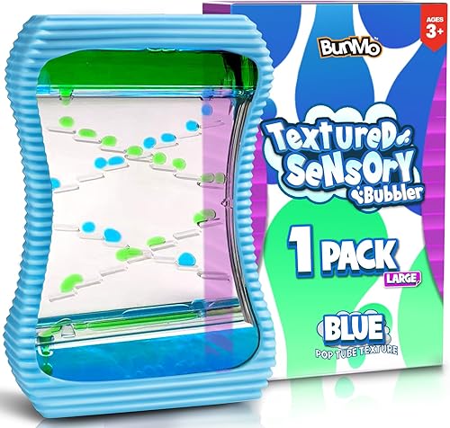 BUNMO Liquid Motion Bubbler - Juguete sensorial grande para niños y adultos, juguete suave para atención plena, estimulante experiencia sensorial