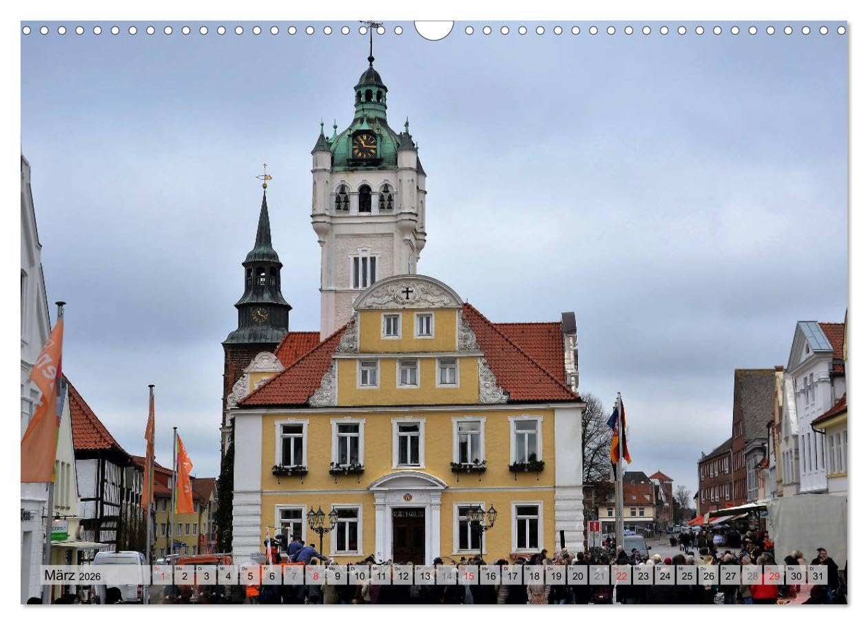 Reiterstadt Verden - Aller (Wandkalender 2026 DIN A3 quer), CALVENDO Monatskalender: Die Pferdestadt an der Aller
