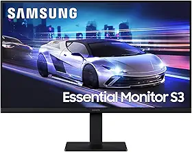 Monitor Gamer Samsung 24" FHD, 120 Hz, HDMI, Preto, S3