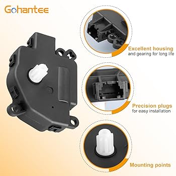 その他 moparian 604-029 HVAC Heater Air Blend Door Actuator Replacement for