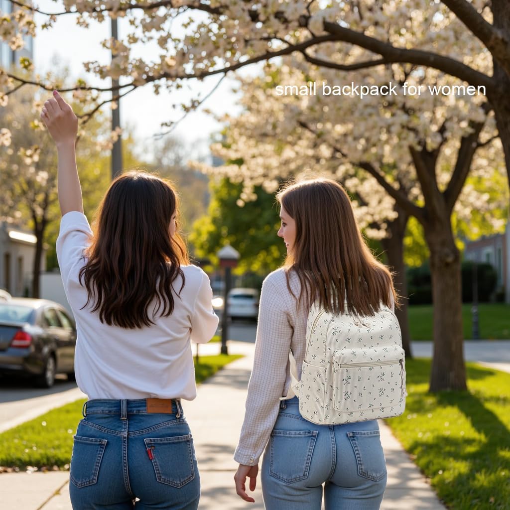 BTOOP Mini Backpack Women Girls Water-resistant Small Backpack Purse Shoulder Bag for Womens Adult Kids School Travel - Image 6