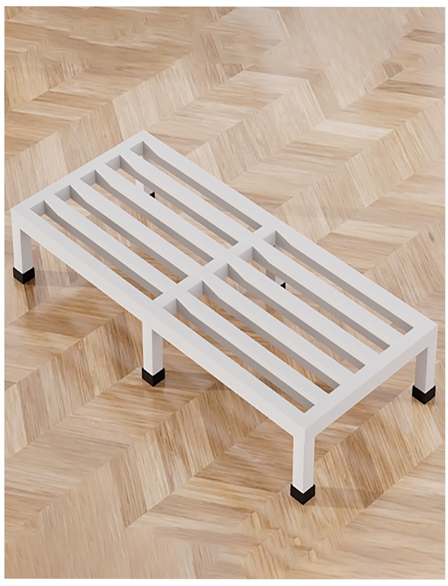 Base for aire acondicionado de 20 cm de altura. Plataforma de acero inoxidable que eleva electrodomésticos y equipos for mejorar el flujo de aire en cocinas, almacenes y tiendas.(35x35x20cm)