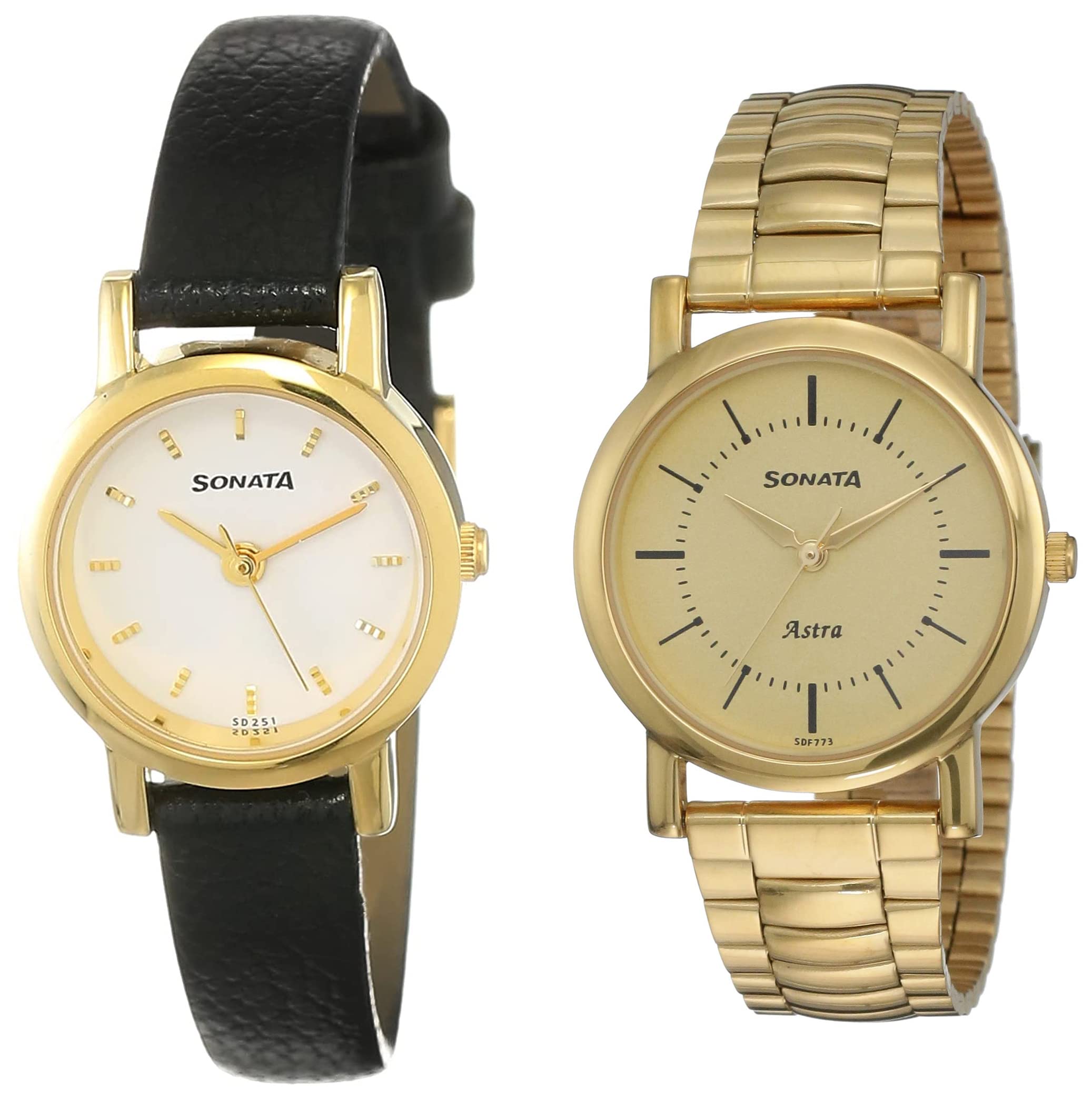 Sonata Men Leather Analog White Dial Watch-Nl8976Yl02W/Np8976Yl02W Analog Champagne Dial Watch-Nn77049Ym01/Np77049Ym01, Band Color-Assorted (B0B9XNP5XF) Amazon Price History, Amazon Price Tracker