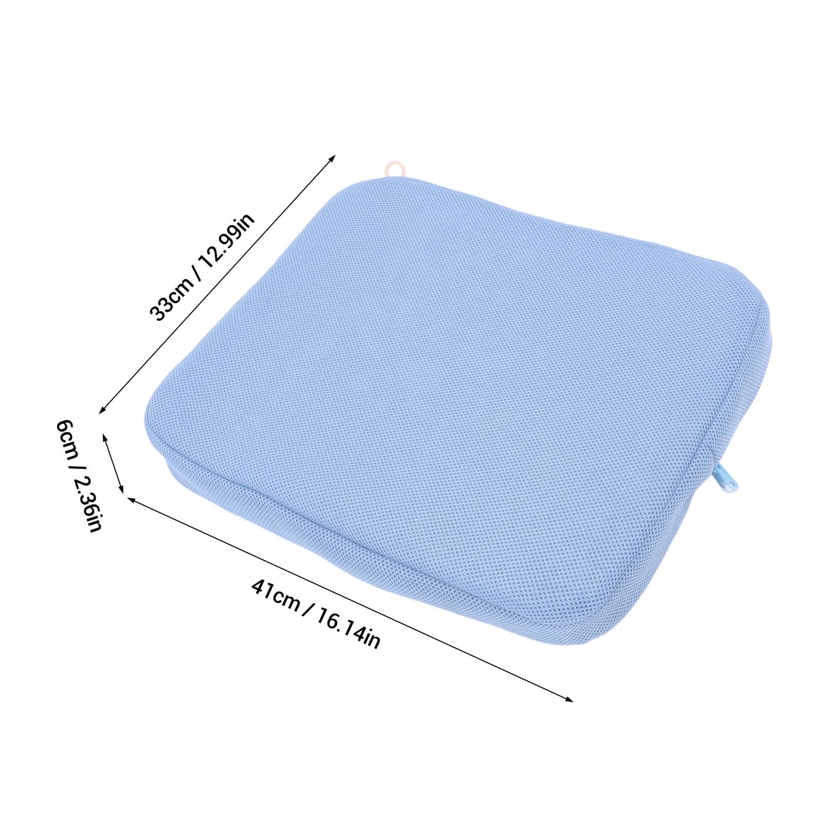 Cuscino del Sedile della Doccia per Sedie Doccia, Cuscinetto Sedia Bagno per Anziani e Rimovibile Cuscino di Sedile Bagno Lavabile (BLUE)