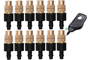 Spray Nozzle: Timeless Copper Irrigation Emitter for Low-Pressure Gardens