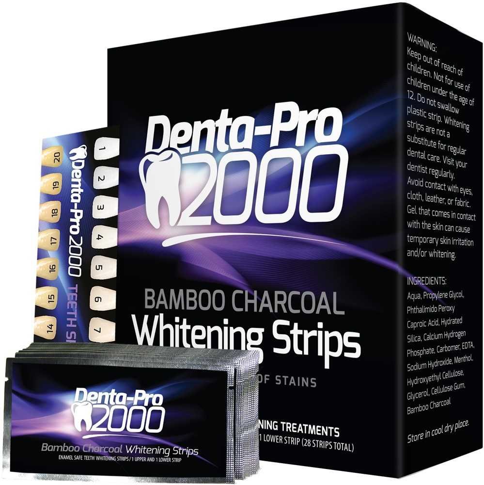Dentapro2000 Teeth Whitening Activated Bamboo Charcoal