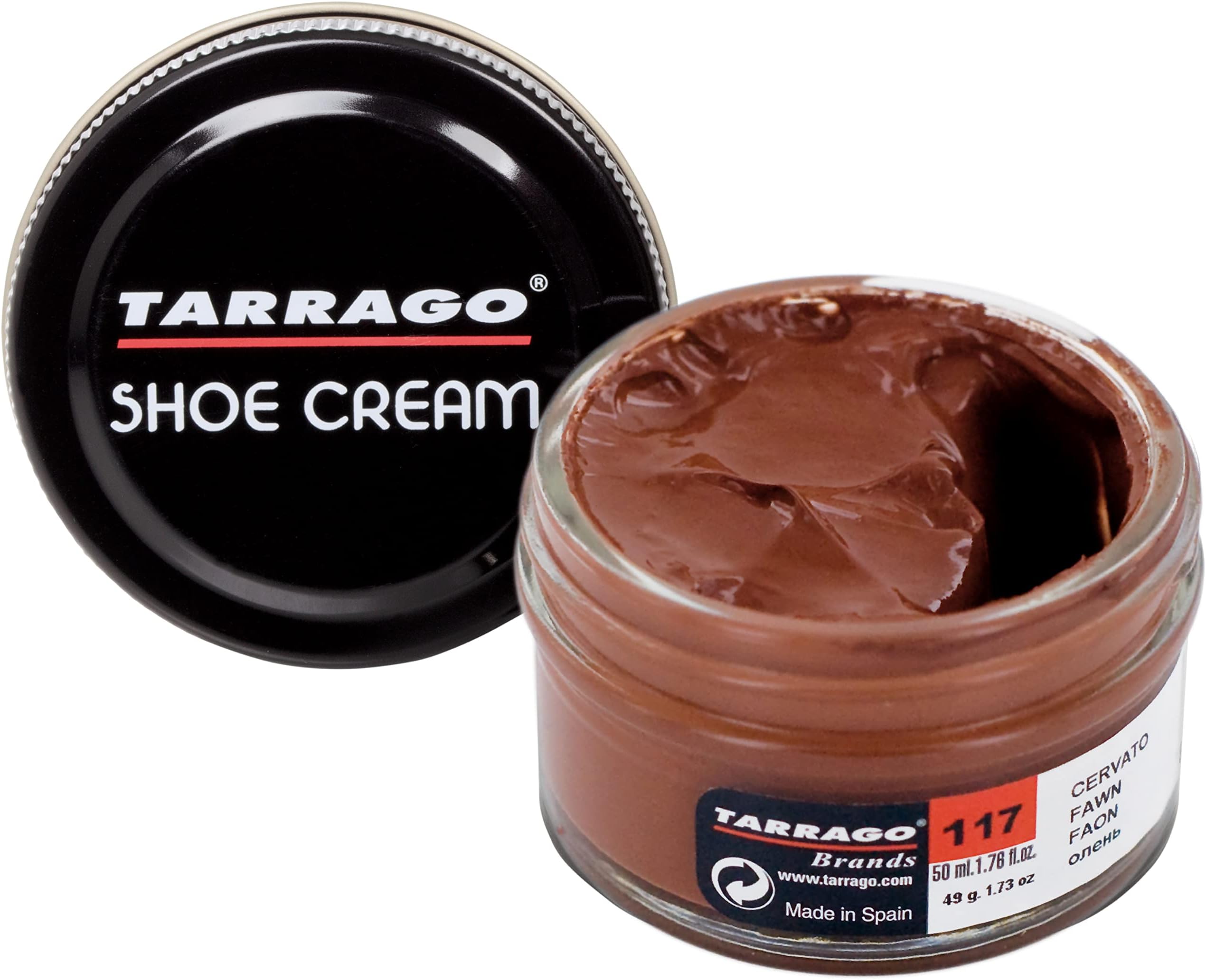 TarragoShoe Cream 50ml | Shoe Polish and Smooth Cream based on natural waxes