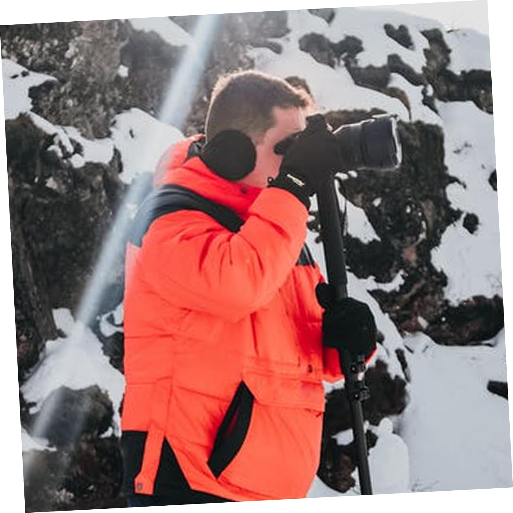 Beavorty Comfortable Earmuffs for Cold Season 4pcs Plush Ear Cover for Women Men