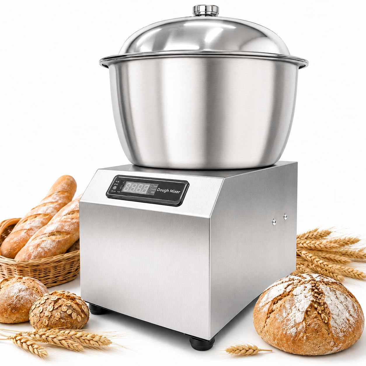 Mixer Spirale Elettrico per Impasto Panetteria Pizzeria 8KG