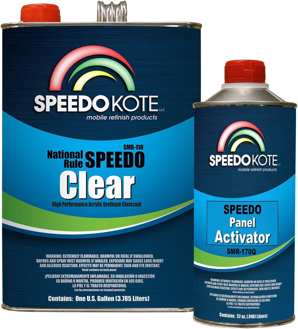 SpeedoKote SMR110/170 Extremely Fast Dry Clear Coat, 20 minute buff