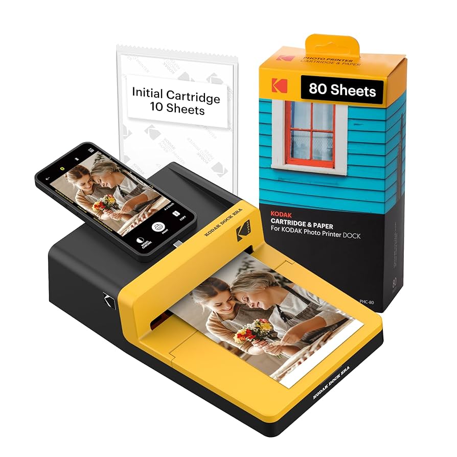 KODAK Dock ERA 4PASS チェキスマホプリンター(4x6\