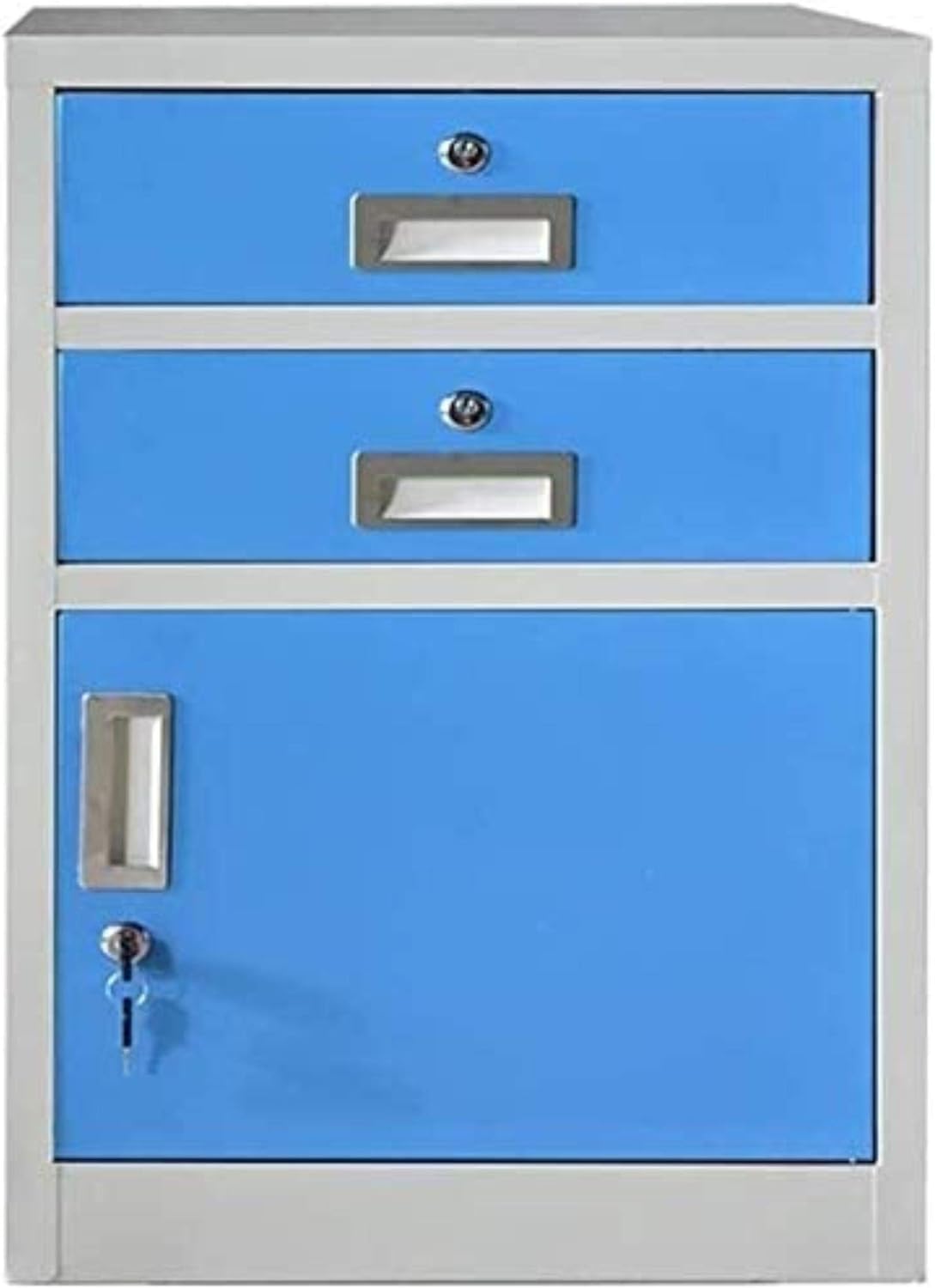 File Cabinets with Lock File Data Cabinet Disassembly Office Storage Cabinet Metal Lockers Protect Important Documents (Size : B)