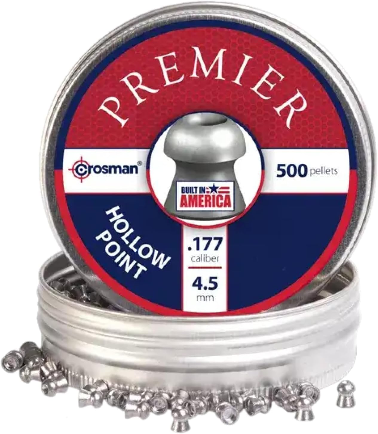 Crosman Premier LHP77 .177-Caliber Hollow