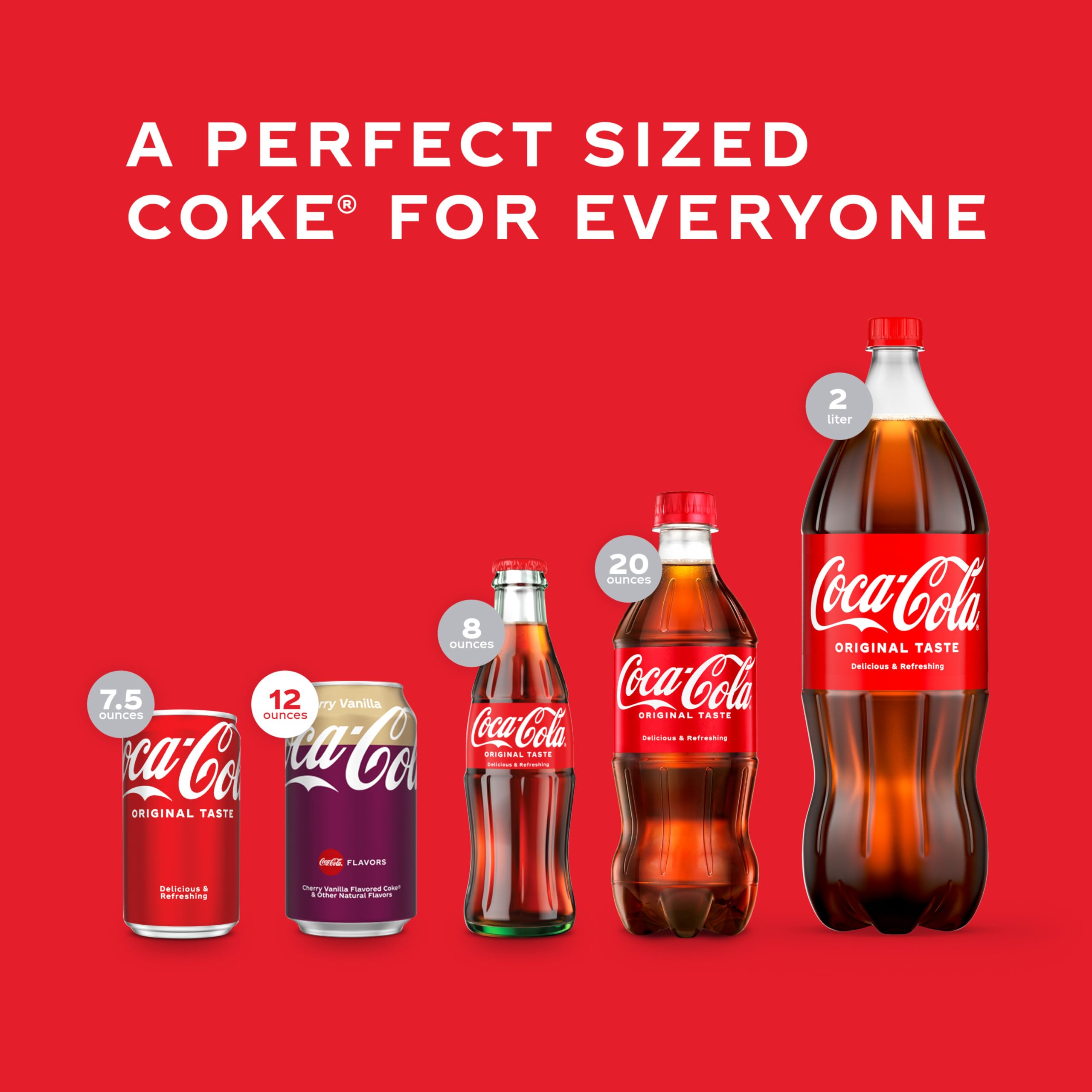Coca-Cola, Coke, Cherry Vanille, 355 ml, 12 Stück
