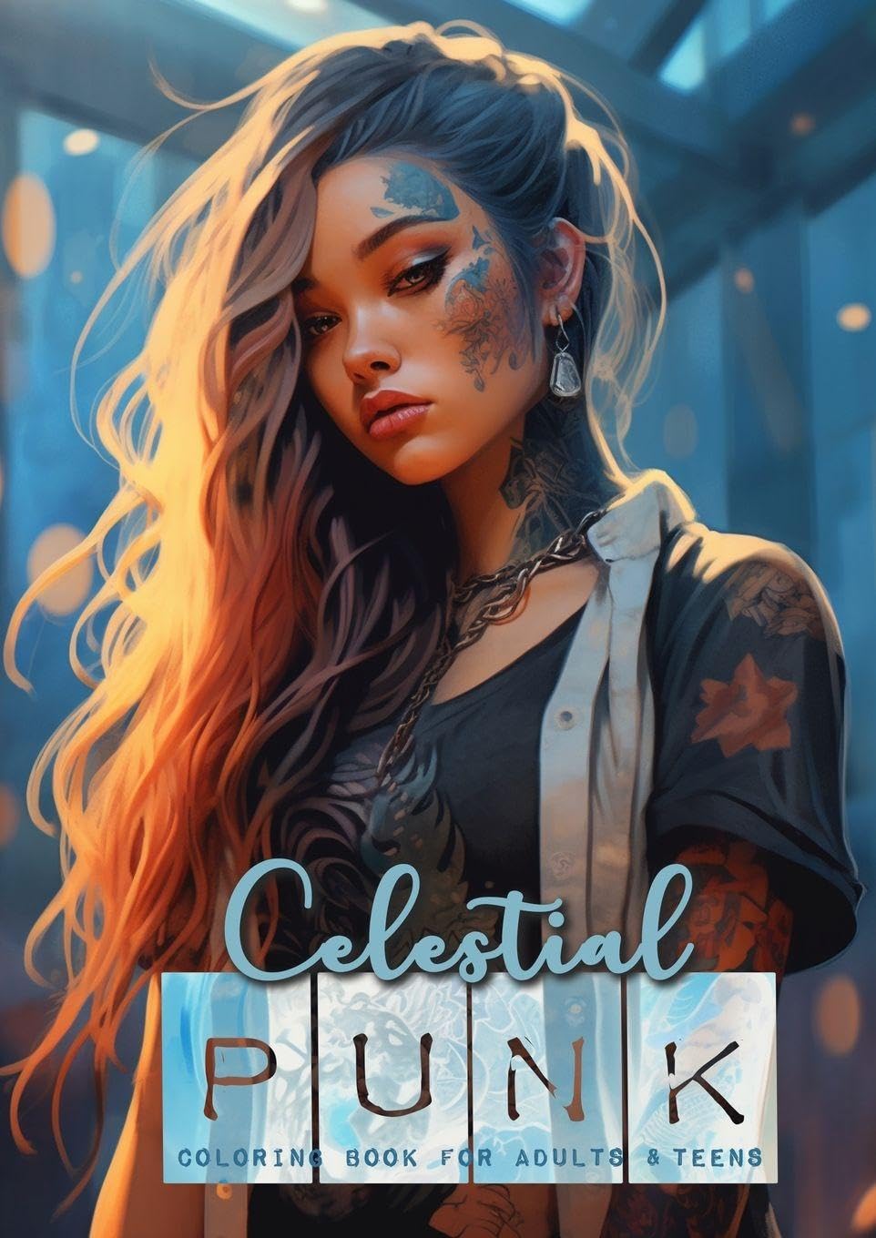 Asia Punk Malbuch für Erwachsene und Jugendliche: Manga Punk Malbuch für Mädchen| Malbuch für Jugendliche | Mädchen Mode Malbuch Punk | Mädchen ... Book Grayscale - Girl Portraits A4 60P