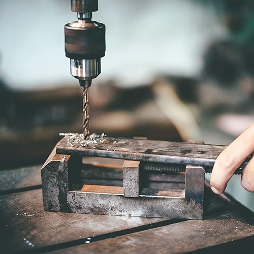 Miniatura 8 de Yougfin - Juego de brocas de cobalto, 29 piezas de brocas de metal M35 para brocas de acero de 1/16 a 1/2 pulgadas para acero endurecido, acero