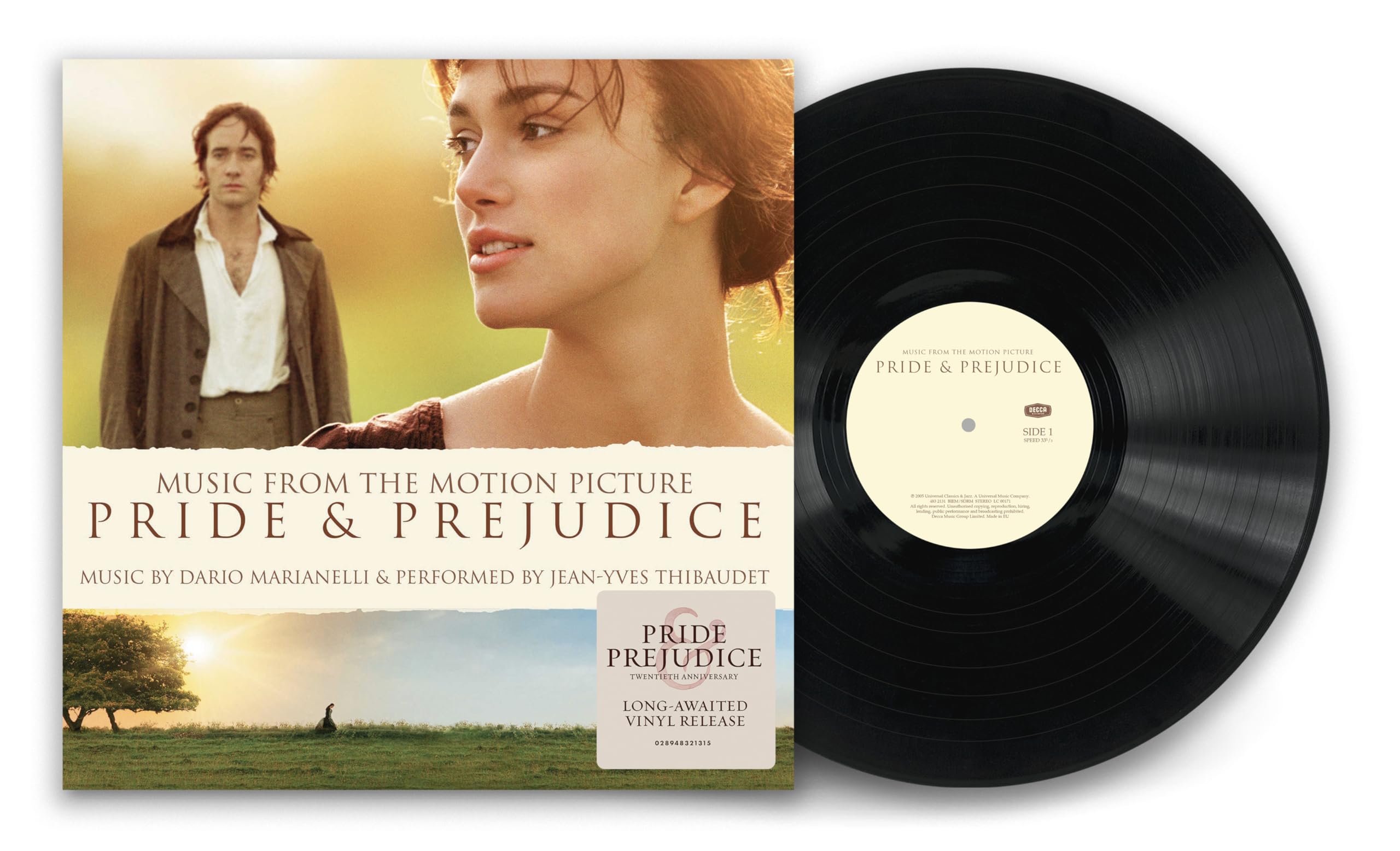 Pride & Prejudice (Music From The Motion Picture)[LP] | Amazon.com.br