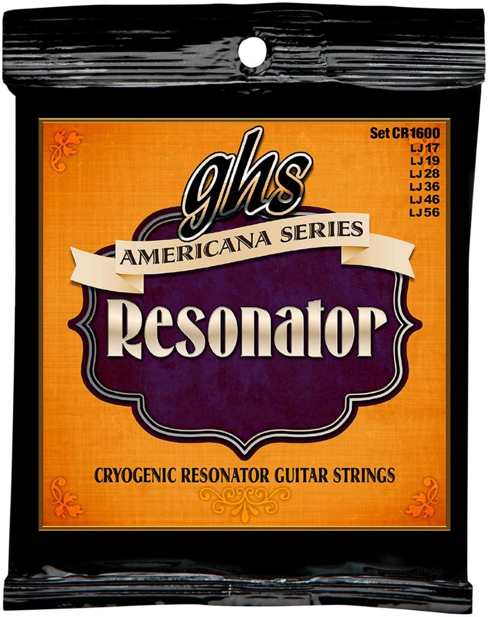 GHS Strings CR1600 Americana Regular Resonator Guitar