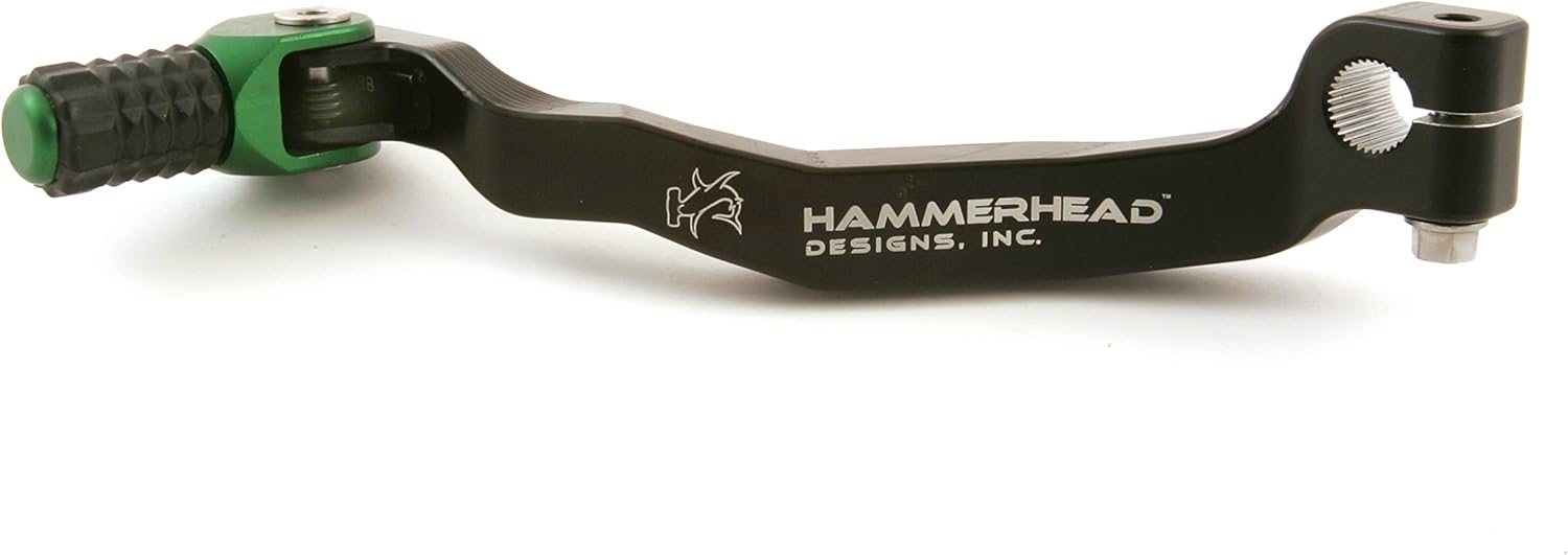 Hammerhead Designs Rubber Tip Shift Levers (+20mm Offset) Green